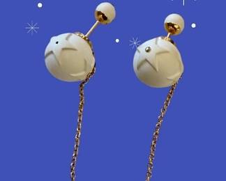 Dior Tribal earrings….so great!