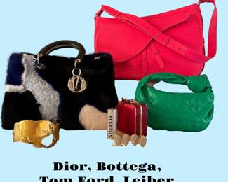 Dior, Bottega, Tom Ford, Judith Leiber