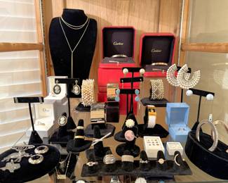(2) Cartier “Love Bracelts” in the box, Dior, Anita Ko….so much more!