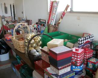 GIFT BOXES, WRAP, ETC.