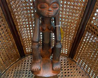 The Thinker…..Carved Wood