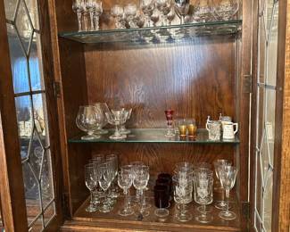 Crystal & glass stemware