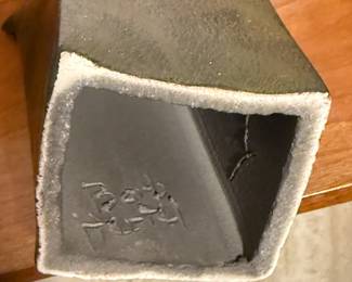 Ceramic Guardian Spirit Figure 6.5in Tall - Signed Barb Hertel