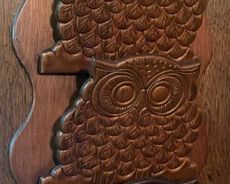 Vintage Owl Letter Holder