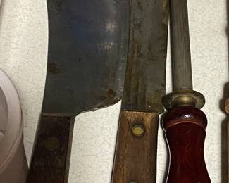 Cleaver and Knives