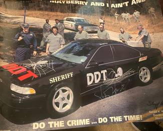 Vintage Sheriff Hege Poster (Lexington, N.C.)
