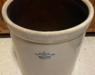 5 Gallon Stoneware Crock