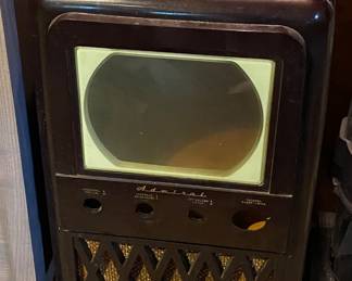 Cool Vintage Admiral Television Cabinet Only