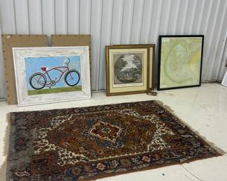 Bicycle painting sold