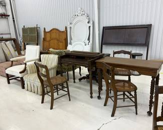 small desks and chairs