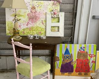Chair and dressing table Sold