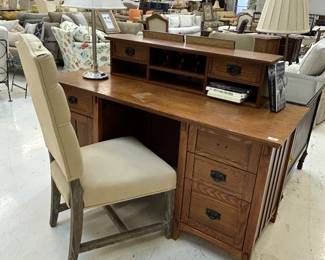Oak desk