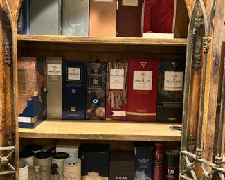 Empty Macallan Bottles and Boxes