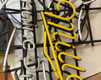 Neon Miller Beer sign