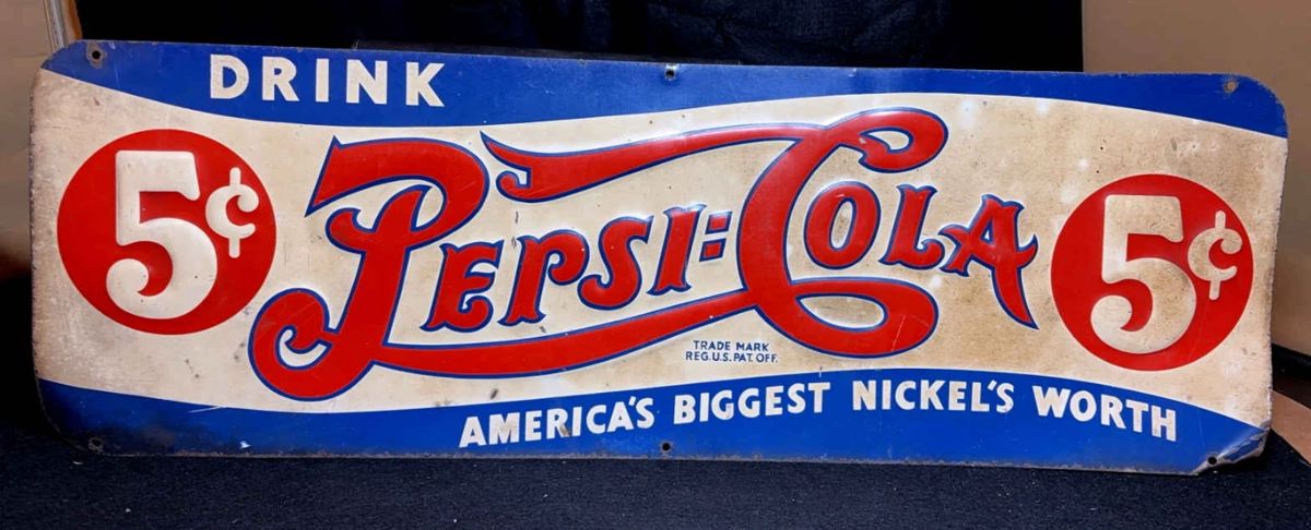 PepsiCola Sign