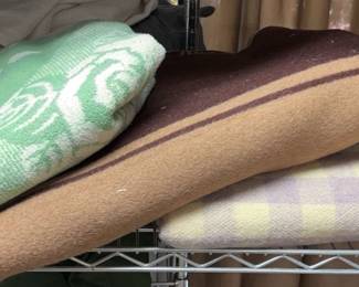 Blankets Red Lotus, Camel Blanket  Kenwood Wool