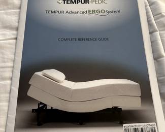 TempurPedic Twin Size Bed