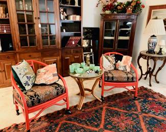 LARGE  BEAUTIFUL WALL UNIT, ETC.