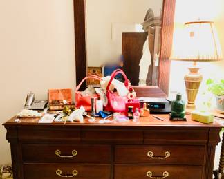 MATCHING DRESSER & MIRROR