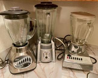 Waring and Oster Blenders 