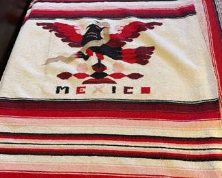 Mexican blanket/rug/ wall tapestry