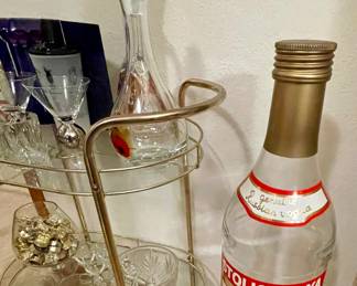36" Stolichnaya Vodka bottle 