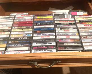 OVER 400 VINYL RECORDS & CASSETTES FROM 1950-2014 