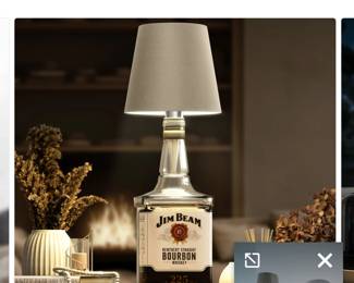 custom liquor bottle lamps 