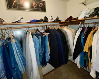 MENS CLOTHING SIZE LG- XXL - designer suits from a Mercedes Sales Manager - Vintage clothing and jackets 
