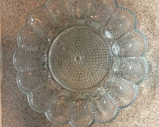 Vtg Indiana Glass Hobnail