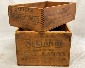 SULTAN BLACKINGS & GOLD MEDAL BOXES