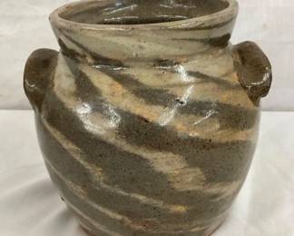BB CRAIG SWRIL POTTERY JAR