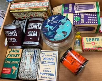 DRINK/COCOA/OTHER ADV. TINS