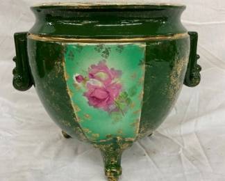 HANDPAINTED FOOTED JARDINARE