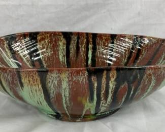 AR COLE POTTERY CONSOLE BOWL