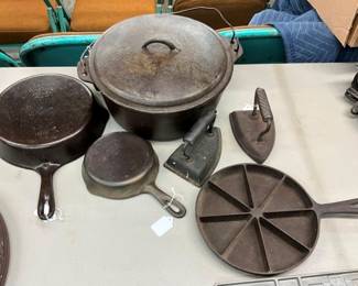 WAGNOR WARE & OTHER CAST IRON