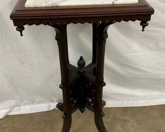 ORNATE MARBLE TOP TABLE