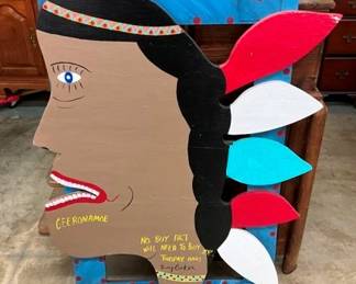 "GERONAMOE". HANDMADE ART BY B. CANTER