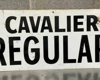 CAVALIER REGULAR SIGN