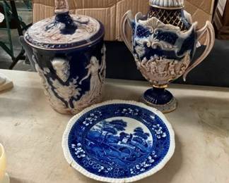 EARLY BLUE WARE CHINA