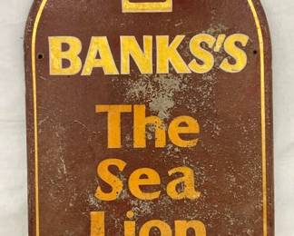 BANKS'S THE SEA LION SIGN