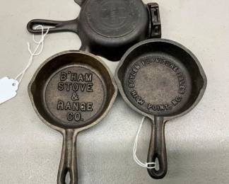 B'HAM/GRISWOLD/OTHER CAST ADV. ASH TRAYS