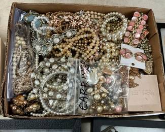 PEARL JEWELRY - EARINGS, NECKLACES