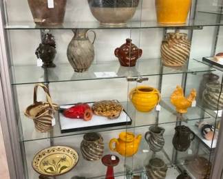 SAMPLE GROUP PICTURE OF VARIOUS POTTERY