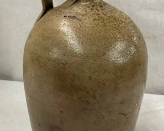 1G. RANDOLPH COUNTY SALT GLAZE JUG
