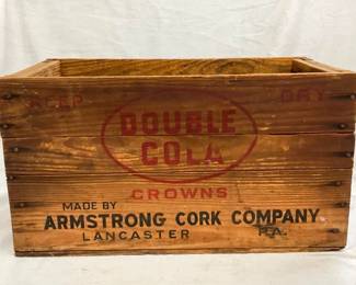 DOUBLE COLA WOODEN BOX