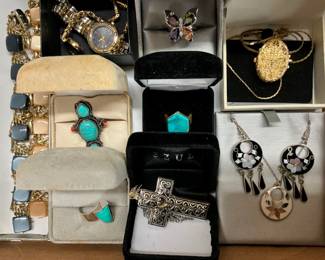 NECKLACES, RINGS, BRACELETS, ETC.