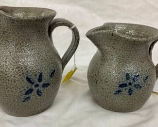 RE ALBRIGHT POTTERY PITCHERS