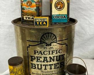 25LBS. PACIFIC PEANUT BUTTER TIN