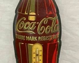 COCA-COLA DIE CUT BOTTLE THERM.